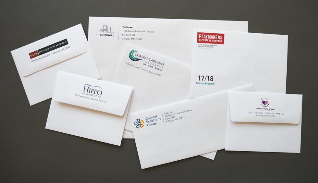 Envelope Printing Newcastle