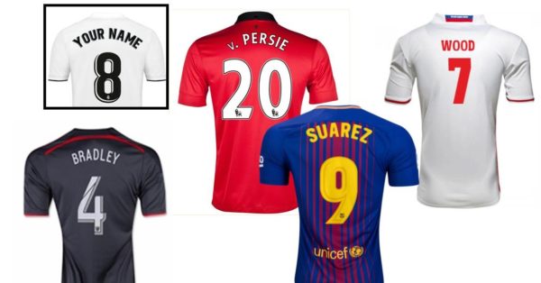 Football Shirt Printing Newcastle