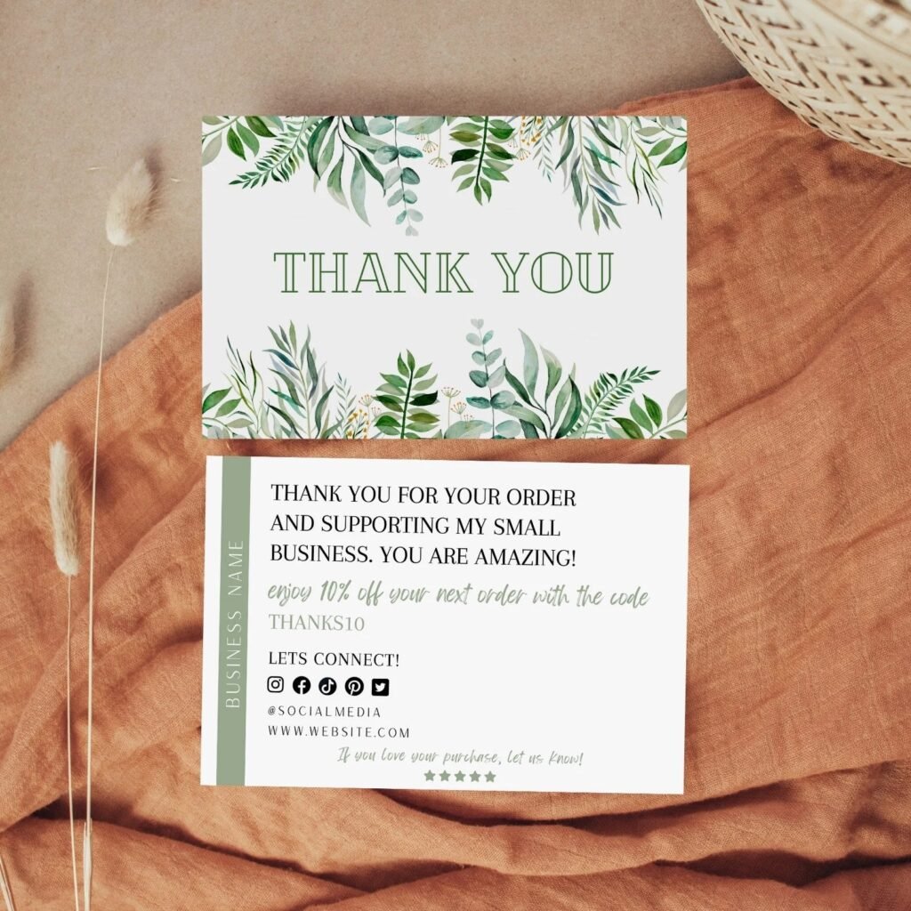 Thank You Cards Printing Newcastle